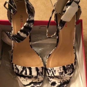Black & White Heels